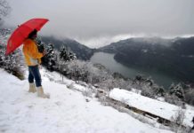 Heavy Snowfall in Uttarakahnd